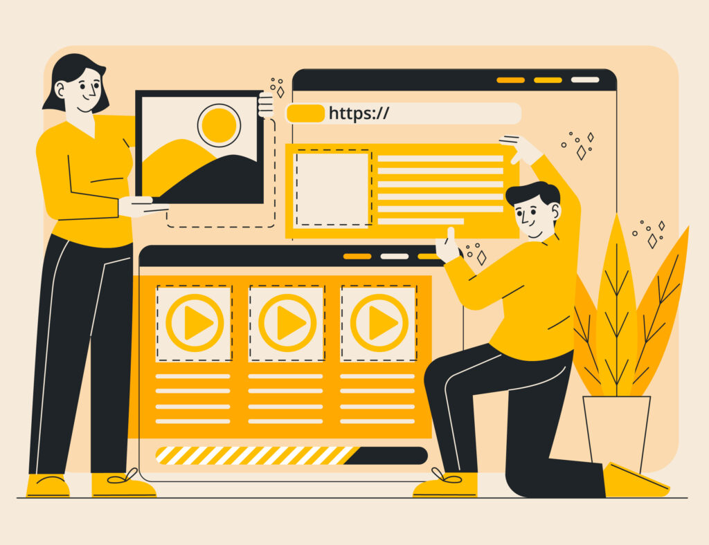 landing page