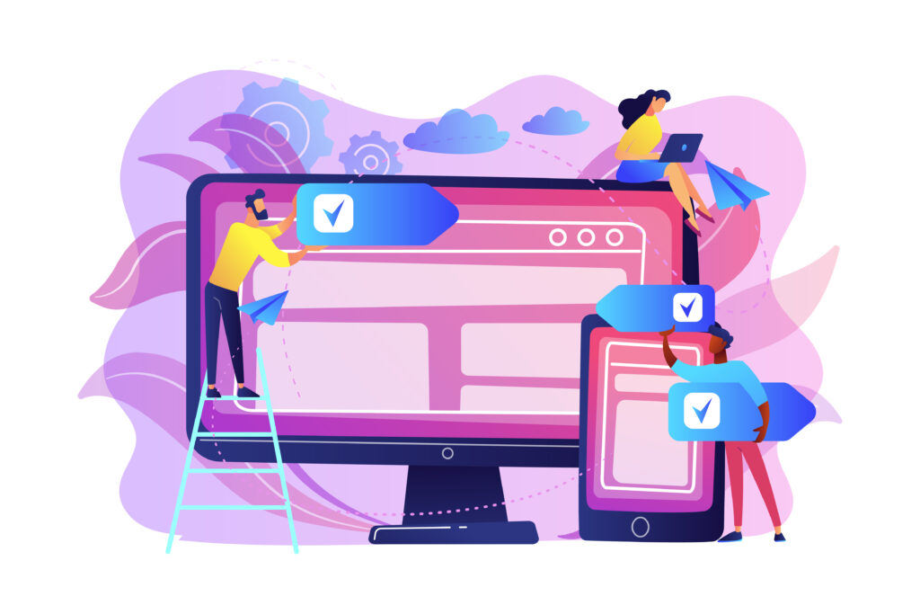 landing page